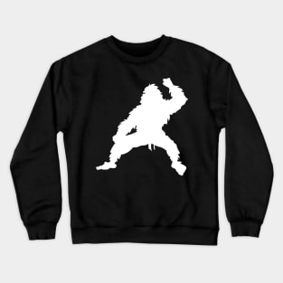 Bigfoot Karate Material Arts Crewneck Sweatshirt